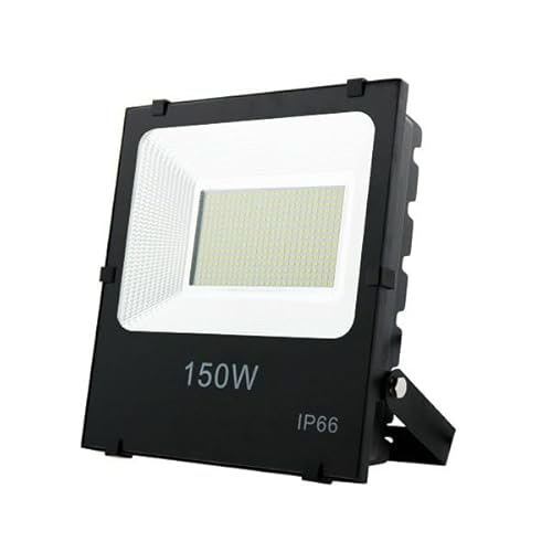 VoltShine LED-Strahler SMD Pro 150 W 110 Lm/W – DSC 4500 K, ideal für große Räume. Bietet intensives und langlebiges Licht, perfekt für den Außenbereich und Veranstaltungen, mit hoher Energieeffizienz von VoltShine
