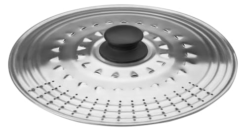 VoltShine Mehrzweckdeckel – 31 cm Abtropfdeckel, ideal für Töpfe und Pfannen, hergestellt aus strapazierfähigem und leicht zu reinigendem Material von VoltShine