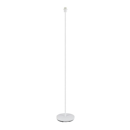 VoltShine Rahmen - Wohnzimmerfuß, weiß, 1 x E27, Maße 148 x 25 x 25 cm, elegant und funktional, ideal für moderne Umgebungen von VoltShine