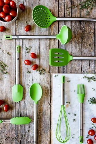 VoltShine Spaghettilöffel - Küchenhelfer aus Silikon, hitzebeständig, ergonomisches Design, leicht zu reinigen, ideal zum Servieren von heißen Nudeln VoltShine Spaghettilöffel - Küchenhelfer aus Silikon, hitzebeständig, ergonomisches Design, leicht zu reinigen, ideal zum Servieren von heißen Nudeln von VoltShine