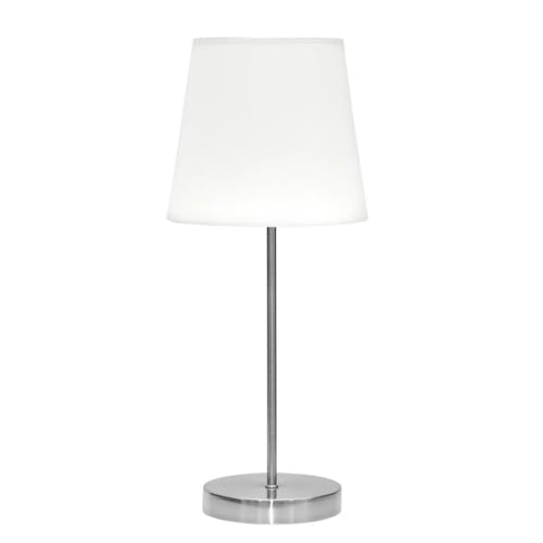 VoltShine Tisch Malediven 1 x e14, Nickel und Weiß, Maße: 46 x 20 x 20 cm, ideal für Dekoration und Funktionalität in Engen Räumen VoltShine Tisch Malediven 1 x e14, Nickel und Weiß, Maße: 46 x 20 x 20 cm, ideal für Dekoration und Funktionalität in Engen Räumen von VoltShine