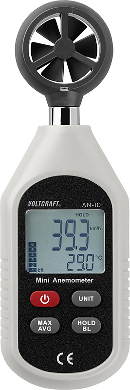 B-Ware Voltcraft An 10 Anemometer 0.3   30 Magnet Flügelrad Temperaturmessung 2 Stück von Voltcraft