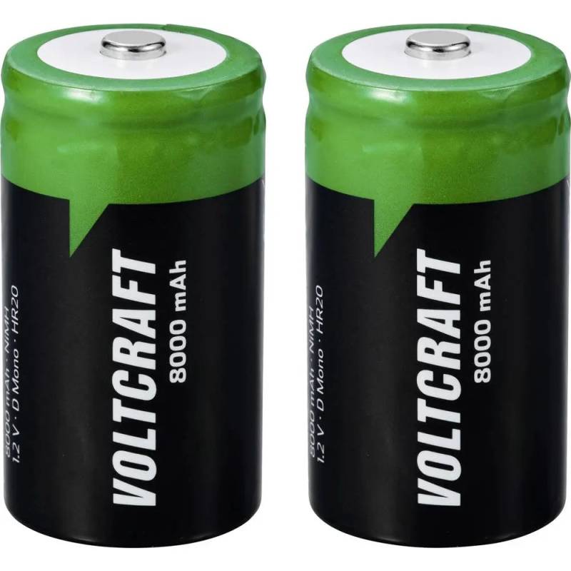B-Ware Voltcraft Vc 16026035 Mono D Akku Ni Mh Batterie 8000 M Ah 1.2 V 3 Sets von Voltcraft