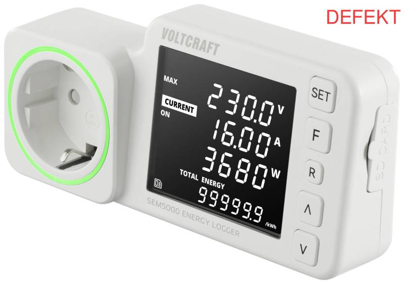 D-Ware Voltcraft Energiekostenmessgerät Kostenprognose überspannungsalarm Defektware D-Ware Voltcraft Energiekostenmessgerät Kostenprognose überspannungsalarm Defektware von Voltcraft