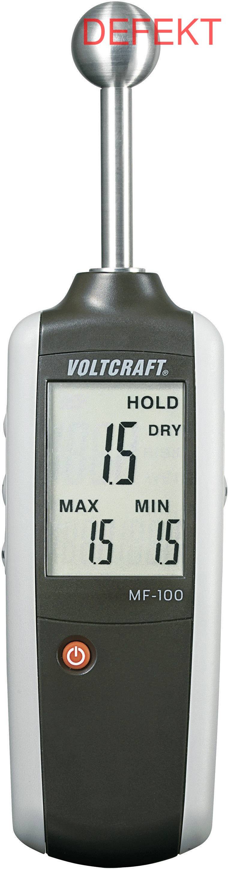 D-Ware Voltcraft Mf 100 Materialfeuchteindikator Feuchtigskeitmesser Alarm Defektware von Voltcraft