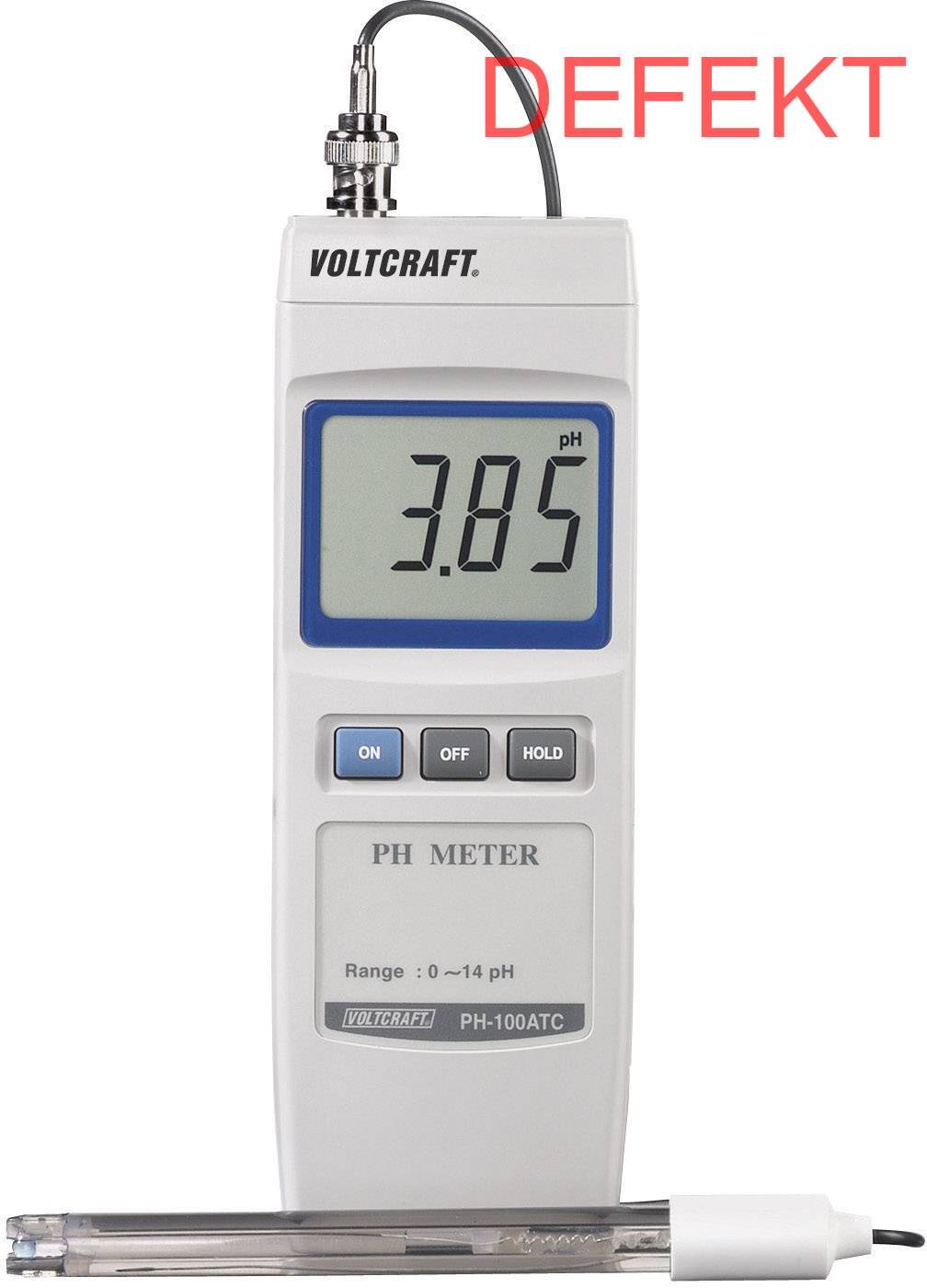D-Ware Voltcraft Ph 100 Atc Digitales P H Meter Messgerät Ph Wert Prüfer Pool Defektware D-Ware Voltcraft Ph 100 Atc Digitales P H Meter Messgerät Ph Wert Prüfer Pool Defektware von Voltcraft