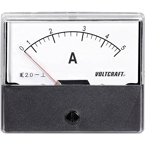 VOLTCRAFT AM-70X60/5A AM-70X60/5A Einbau-Messgerät AM-70X60/5A 5 A Dreheisen von Voltcraft
