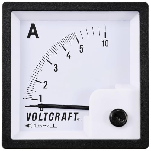 VOLTCRAFT AM-72X72/5A AM-72X72/5A Analog-Einbaumessgerät AM-72X72/5A 5 A Dreheisen von Voltcraft