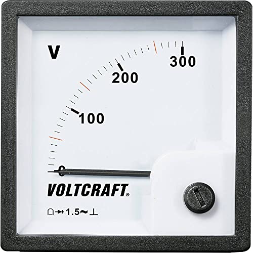 VOLTCRAFT AM-72x72/300V Analog-Einbaumessgerät AM-72x72/300V 300 V Drehspule von Voltcraft