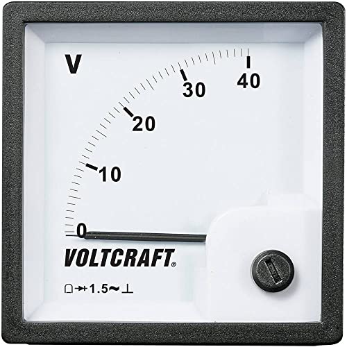 VOLTCRAFT AM-72x72/40V AM-72x72/40V Analog-Einbaumessgerät AM-72x72/40V 40 V Drehspule von Voltcraft