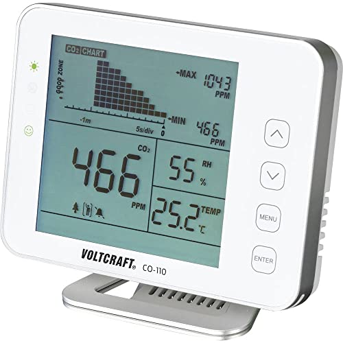 VOLTCRAFT CO-110 Kohlendioxid-Messgerät 0-5000 ppm mit kalibrierter Datenlogger-Funktion D VOLTCRAFT CO-110 Kohlendioxid-Messgerät 0-5000 ppm mit kalibrierter Datenlogger-Funktion D von Voltcraft