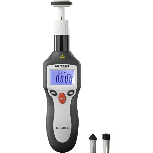 VOLTCRAFT DT-30LK Drehzahlmesser mechanisch, optisch 2-20000 U/min von Voltcraft