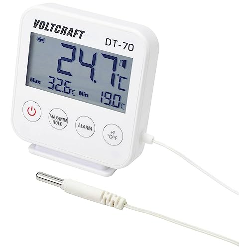 VOLTCRAFT DT-70 Kabeltemperaturfühler Messbereich Temperatur -40 bis +70 °C Fühler-Typ NTC HACCP-konform von Voltcraft