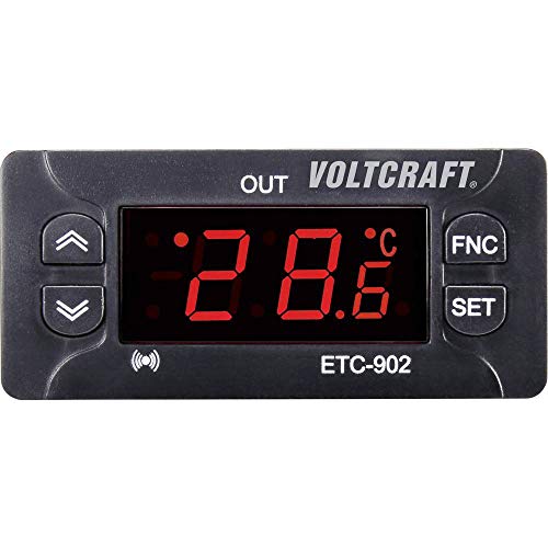 VOLTCRAFT ETC-902 Temperaturregler NTC, PTC -30 bis 99 °C Relais 10 A (L x B x H) 58 x 77 x 34.5 mm von Voltcraft