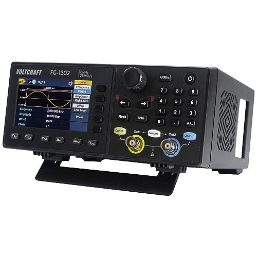 VOLTCRAFT FG-1302 Funktionsgenerator netzbetrieben 1 µHz - 30 MHz 2-Kanal Arbiträr VOLTCRAFT FG-1302 Funktionsgenerator netzbetrieben 1 µHz - 30 MHz 2-Kanal Arbiträr von Voltcraft
