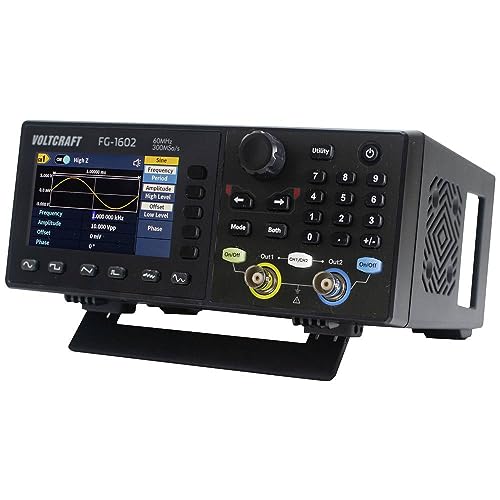 VOLTCRAFT FG-1602 Funktionsgenerator netzbetrieben 1 µHz - 60 MHz 2-Kanal Arbiträr VOLTCRAFT FG-1602 Funktionsgenerator netzbetrieben 1 µHz - 60 MHz 2-Kanal Arbiträr von Voltcraft