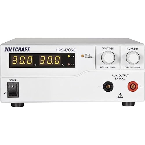 VOLTCRAFT HPS-13030 Labornetzgerät, einstellbar 1-30 V/DC 0-30 A 900 W Remote Anzahl Ausgänge 1 x von Voltcraft