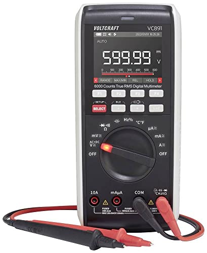 VOLTCRAFT VC891 Hand-Multimeter digital Datenlogger CAT III 1000 V, CAT IV 600 V Anzeige (Counts): 60000 von Voltcraft