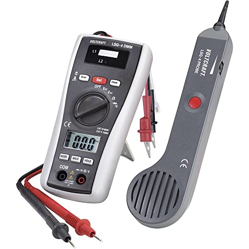 VOLTCRAFT LSG-4 Leitungssucher, Signalverfolger, Durchgangsprüfer, Multimeter von Voltcraft