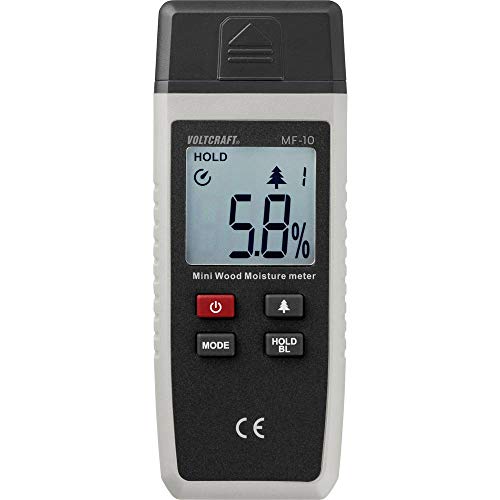 VOLTCRAFT MF-10 Materialfeuchtemessgerät Messbereich Holzfeuchtigkeit (Bereich) 2 bis 40% von Voltcraft