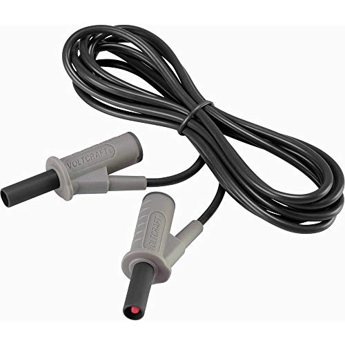VOLTCRAFT MSB-501 Sicherheits-Messleitung Lamellenstecker 4 mm Lamellenstecker 4 mm 2.00 m Schwarz 1 St. VOLTCRAFT MSB-501 Sicherheits-Messleitung Lamellenstecker 4 mm Lamellenstecker 4 mm 2.00 m Schwarz 1 St. von Voltcraft