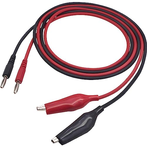 VOLTCRAFT MSL-100 Messleitung [Stecker 4 mm - ] 1.00 m Schwarz, Rot 1 St. von Voltcraft