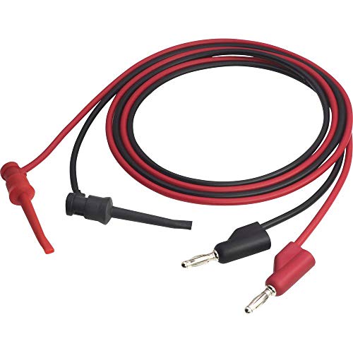 VOLTCRAFT MSL-102 Messleitung [4 mm-Stecker - ] 1.00 m Schwarz, Rot 1 St. von Voltcraft