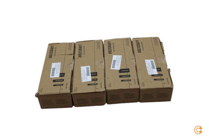 VOLTCRAFT Mignon Micro 9 V Block 100 St. Batterie-Set 4 SETS von Voltcraft