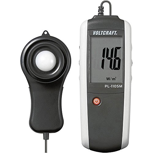 VOLTCRAFT PL-110SM PL-110SM Luxmeter 0-1999 W/m² von Voltcraft