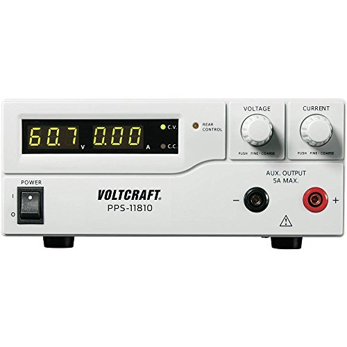 VOLTCRAFT PPS-11810 Labornetzgerät, einstellbar 1-18 V/DC 0-10 A 180 W USB, Remote programmierbar Anzahl Ausgänge 2 von Voltcraft