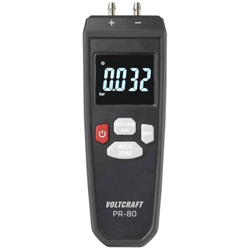 VOLTCRAFT PR-80 Differenz-Druckmessgerät Luftdruck von Voltcraft
