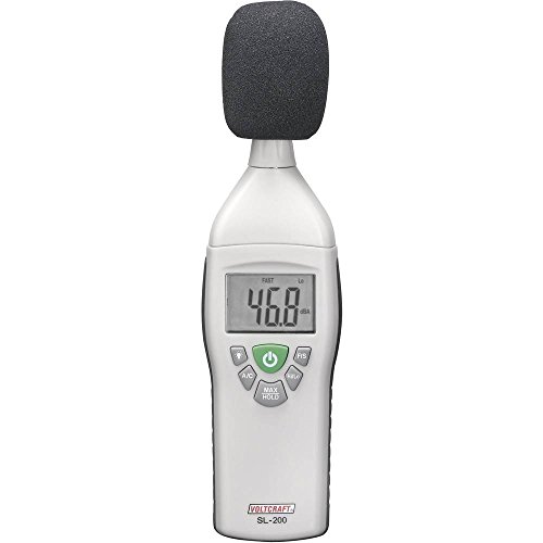 VOLTCRAFT Schallpegel-Messgerät SL-200 SE 30-130 dB 31.5 Hz - 8 kHz von Voltcraft