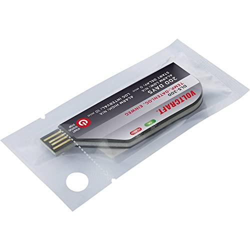 VOLTCRAFT VC-11576730 DLS-200 Temperatur-Datenlogger Messgröße Temperatur -30 bis 70 °C Einwegdatenlogger, PDF Funktion von Voltcraft