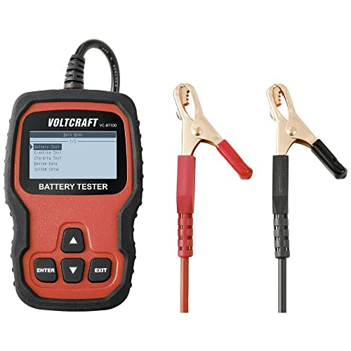 VOLTCRAFT VC-BT100 Kfz-Batterietester 12 V, 24 V 79 mm x 28 mm x 128 mm VOLTCRAFT VC-BT100 Kfz-Batterietester 12 V, 24 V 79 mm x 28 mm x 128 mm von Voltcraft