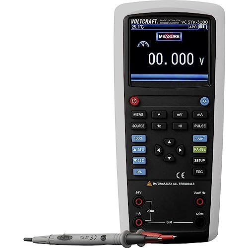 VOLTCRAFT VC STK-3000 Stromschleifenkalibrator Spannung, Strom, Frequenz von Voltcraft