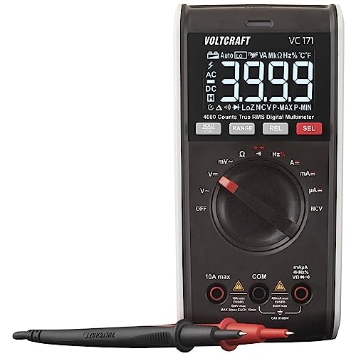 VOLTCRAFT VC171 Hand-Multimeter digital CAT III 600 V Anzeige (Counts): 4000 von Voltcraft
