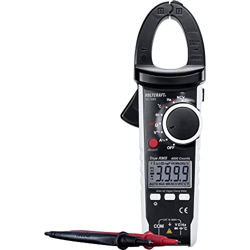 VOLTCRAFT VC585 Stromzange digital CAT III 600 V Anzeige (Counts): 4000 von Voltcraft