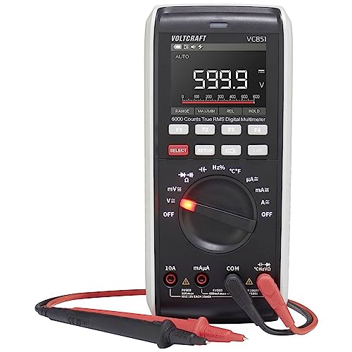 VOLTCRAFT VC851 Hand-Multimeter digital CAT III 1000 V, CAT IV 600 V Anzeige (Counts): 6000 von Voltcraft