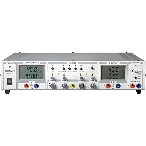 VOLTCRAFT VSP 2410 Labornetzgerät, einstellbar 0.1-40 V/DC 0-10 A 809 W Anzahl Ausgänge 3 x von Voltcraft