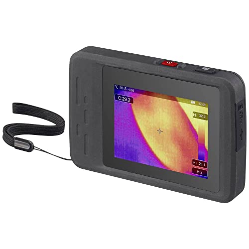 VOLTCRAFT WBP-120 Wärmebildkamera -20 bis 550 °C 120 x 90 Pixel 50 Hz integrierte Digitalkamera, WiFi, 2m fallsicher von Voltcraft