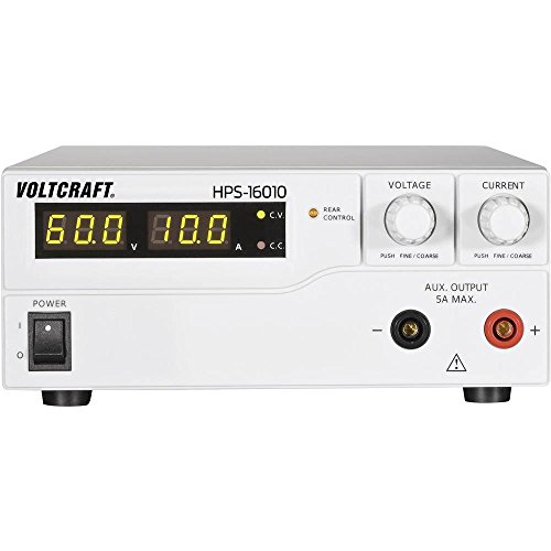 Voltcraft HPS-16010 Labornetzgerät, einstellbar 1-60 V/DC 0-10 A 600 W Remote Anzahl Ausgänge 1 x von Voltcraft