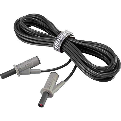 Voltcraft MSB-501 Sicherheits-Messleitung Lamellenstecker 4 mm Lamellenstecker 4 mm 5.00 m Schwarz 1 St. Voltcraft MSB-501 Sicherheits-Messleitung Lamellenstecker 4 mm Lamellenstecker 4 mm 5.00 m Schwarz 1 St. von Voltcraft