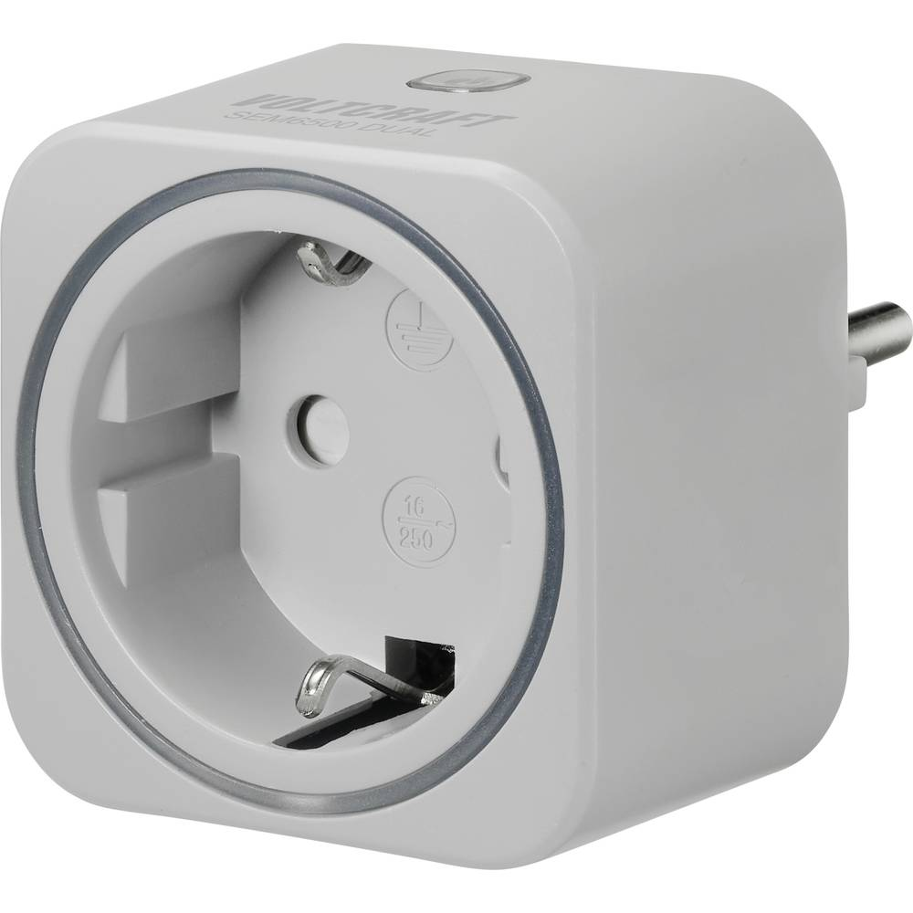Voltcraft Sem6500 Dual Energiekosten Messgerät Funksteckdose Energiemonitor B-Ware von Voltcraft
