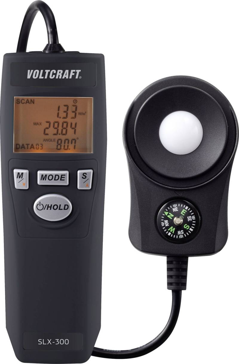 Voltcraft Slx 300 Solarenergie Messgerät Solar Messgerät Messgerät 0   2000 W/M² B-Ware von Voltcraft