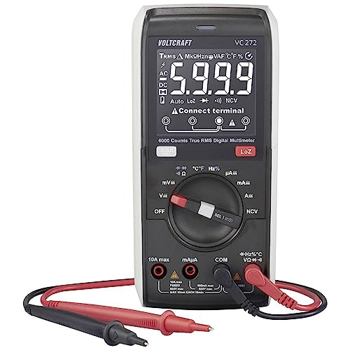 Voltcraft VC272 Hand-Multimeter kalibriert (ISO) digital CAT III 600V Anzeige (Counts): 6000 von Voltcraft