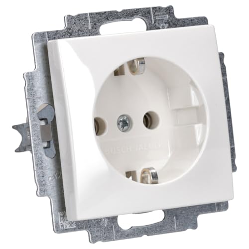 Busch-Jaeger 20 EUC-914 SCHUKO Steckdose UP-Einsatz (Thermoplast) Balance SI Alpinweiß von Voltking
