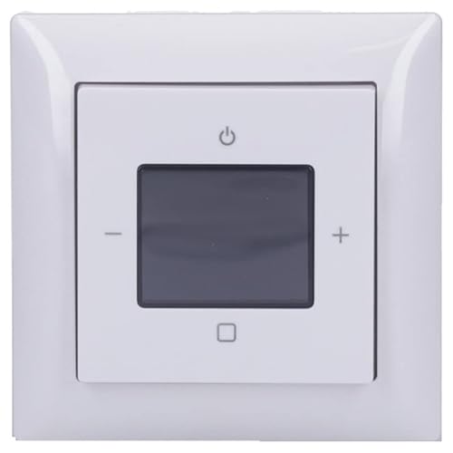 Busch-Jaeger Unterputz-Radio-Set: 8217 U-101 Busch-Radio BTconnect DAB+ + 8252-914-101 Zentralscheibe für Busch-Radio DAB+ + 1721-914 Abdeckrahmen 1-fach, Alpinweiß Busch-Balance SI von Voltking