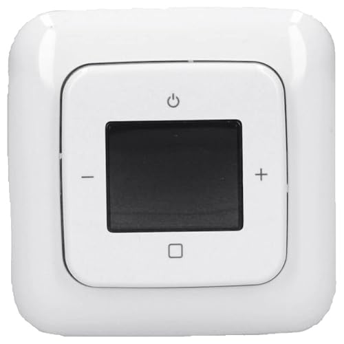 Busch-Jaeger Unterputz-Radio-Set: 8217 U-101 Busch-Radio BTconnect DAB+ + 8252-214-101 Zentralscheibe für Busch-Radio DAB+ + 2511-214 Abdeckrahmen 1-fach, Alpinweiß Reflex SI von Voltking