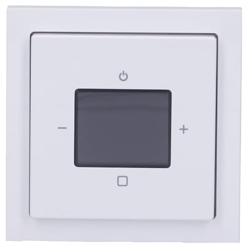 Busch-Jaeger Unterputz-Radio-Set: 8217 U-101 Busch-Radio BTconnect DAB+ + 8252-84-101 Zentralscheibe für Busch- DAB+ Radio + 1721-184K -Abdeckrahmen 1-fach future linear von Voltking