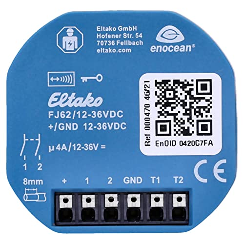 Eltako Funk-Jalousie-/Rollladen-Aktor 30200540 FJ62/12-36VDC mit EnOcean Funksystem 1 Stück von Voltking